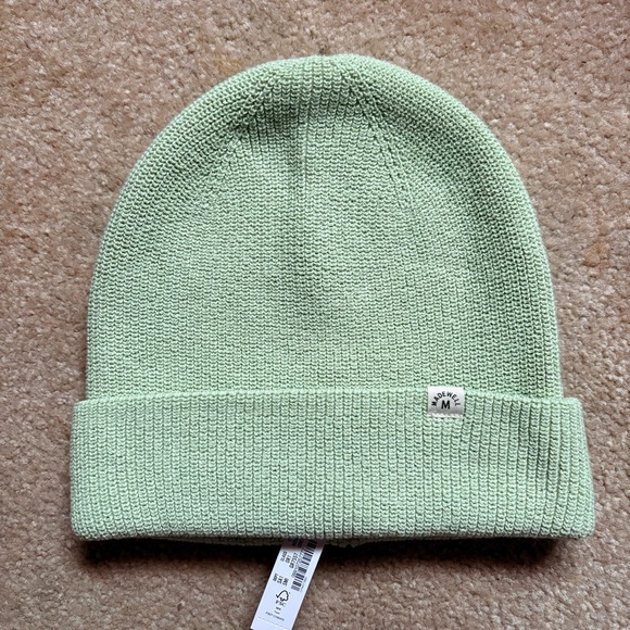 Madewell Accessories - NWT Madewell Mint Green Pull On Beanie Hat OS – Cozy  Pastel Green Winter Knit